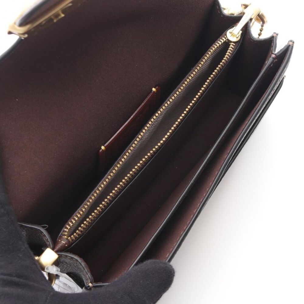 Coach Leather Tabby Shoulder Bag Brown - Picture 3 of 4